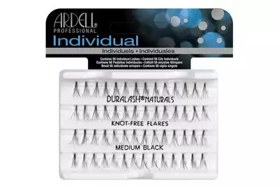 Ardell Individuals Sztuczne rzęsy, kępki bez węzełków - MEDIUM BLACK 56 sztuk