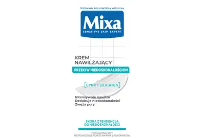 MIXA KREM NAWILŻAJĄCY 2W1 PRZECIW NIEDOSKONAŁOŚCIOM 50ml