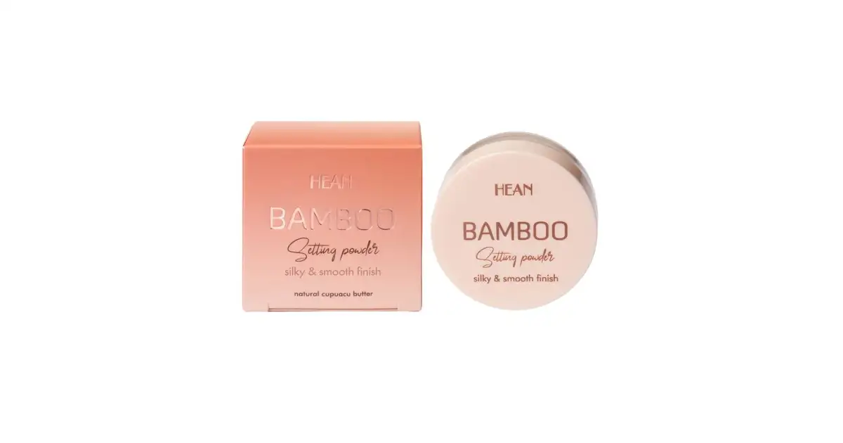 Hean Bamboo Setting Powder Puder sypki bambusowy z masłem cupuacu 8g ...