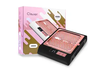 Clavier V8300 Pochłaniacz pyłu kasetowy do manicure i pedicure 20W - Black