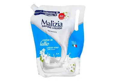 MALIZIA MYDŁO W PŁYNIE 1L LATTE ZAPAS