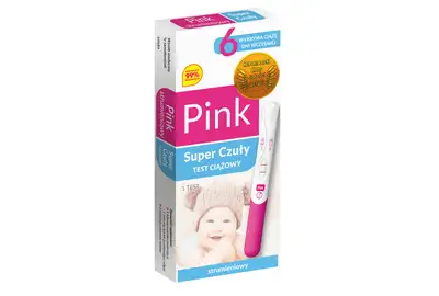 HYDREX TEST CIĄŻOWY PINK STRUMIENIOWY