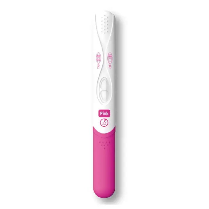 Domowe Laboratorium Pink Super Czuły Test ciążowy - Strumieniowy