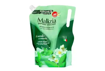 MALIZIA MYDŁO W PŁYNIE 1L GREEN TEA ZAPAS