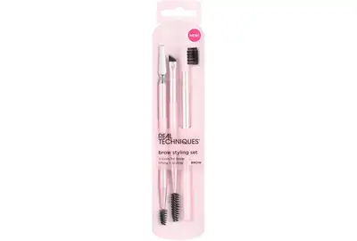 Real Techniques Brow Styling Set Zestaw pędzli do makijażu brwi - Pędzelek, szczoteczka, aplikator