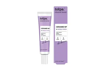 Tołpa Clinical Boost Odżywczy krem do twarzy - Ceramid NP+Masło Shea Dzień/Noc 40ml