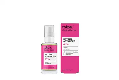 Tołpa Clinical Boost Retinal Advanced Serum do twarzy z retinalem 0,1% 30ml 
