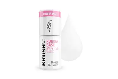 BRUSH UP! ELASTIC FANTASTIC FLASH ALL WHITE BAZA5G
