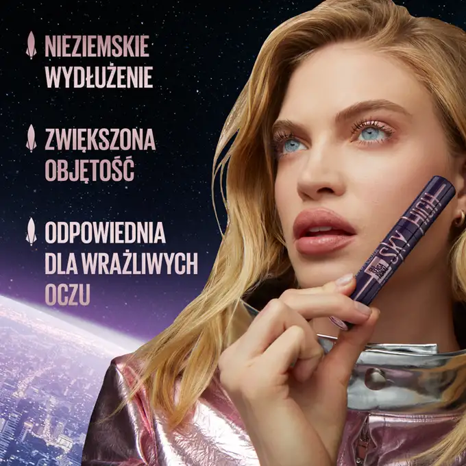 Maybelline Lash Sensational Sky High Tusz do rzęs wydłużający - Plum ...