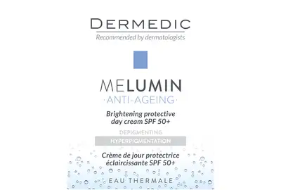 Dermedic Melumin Ochronny krem rozjaśniający do twarzy z SPF50+ 50ml