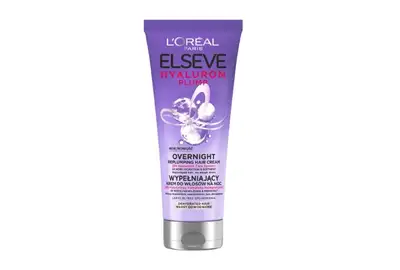Loreal Elseve Hyaluron Plump Overnight Krem wypełniający do włosów na noc - Włosy odwodnione 200ml