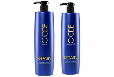 STAPIZ KERATIN CODE Zestaw MASKA DO WŁOSÓW 1000ML + SZAMPON