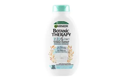 Garnier Botanic Therapy Kids 2w1 Szampon z odżywką dla dzieci - Krem ryżowy i mleko owsiane 250ml