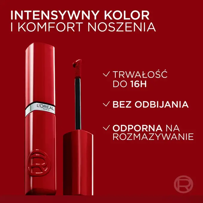 Loreal Infaillible Laque Resistance Pomadka do ust - 600 Le Nu Rose 4,3ml