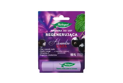 Herbapol pomadka do ust - regenerująca porzeczka