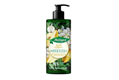 Herbapol mydło w płynie - odświeżające 390ml