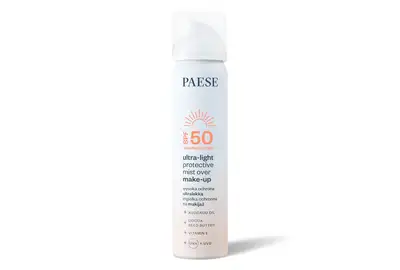 Paese Ultralekka mgiełka ochronna do makijażu w sprayu SPF50 75ml