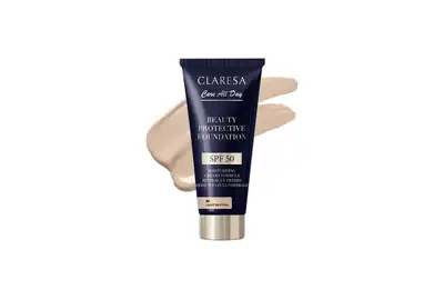Claresa Care All Day Nawilżający podkład z filtrem SPF50 - 1N Light Neutral 30ml