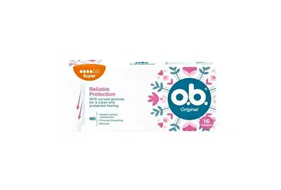 OB Original Reliable Protection Tampony - Super 16 sztuk