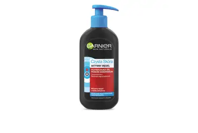 Garnier Czysta Skóra Oczyszczający żel przeciw zaskórnikom 200ml - 3 sztuki