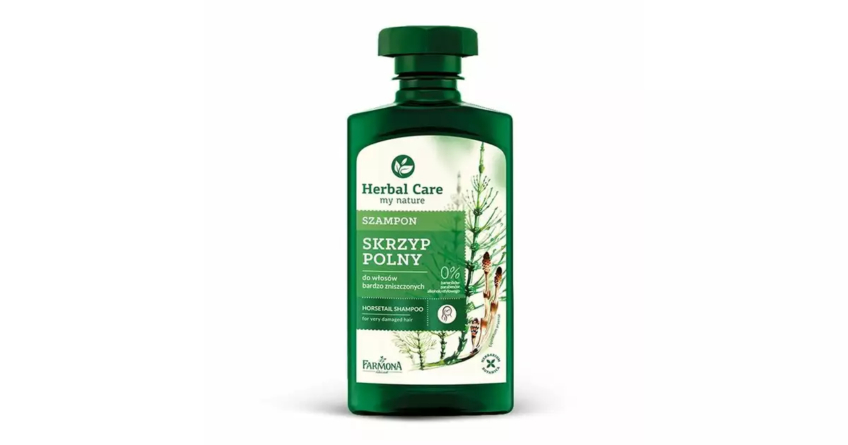 Farmona Herbal Care My Nature Shampoo Mit Ackerschachtelhalm, 330 Ml – Stärkt Haar, Reduziert Ausfall, Ohne Parabene