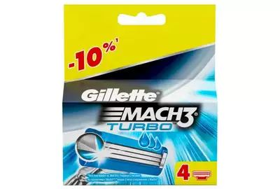 GILLETTE MACH 3 ORYGINALNE OSTRZA WKŁADY 4szt