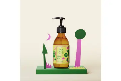 Mydlarnia Cztery Szpaki Mydło w płynie - Leśna róża 300ml