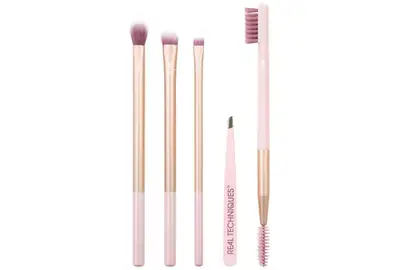 Real Techniques Natural Beauty Zestaw pędzli do makijażu oczu - 5 sztuk