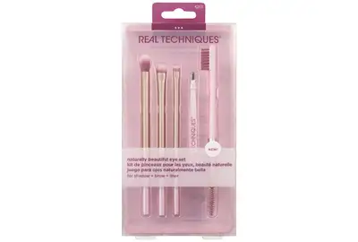 Real Techniques Natural Beauty Zestaw pędzli do makijażu oczu - 5 sztuk