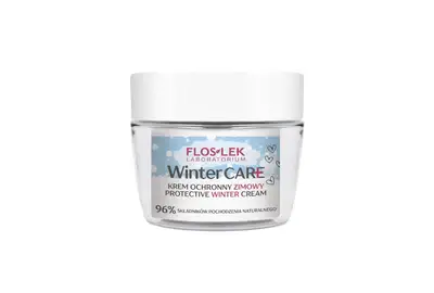 Floslek Winter Care Zestaw pielęgnacyjny do twarzy - Krem ochronny 50ml+Krem przeciwsłoneczny SPF50+ 30ml+Pomadka ochronna SPF20 4g
