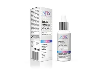 Apis Crystal Skin Serum do twarzy z efektem "glass skin" 30ml