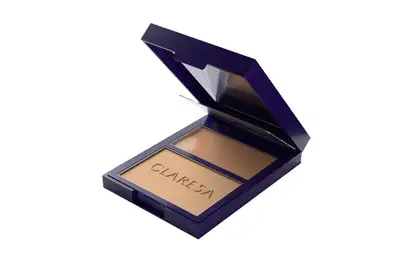 Claresa Duo Palette Creamy&amp;Pressed Paleta do konturowania kremowo-pudrowa - 01 More Sculpted 8,5g