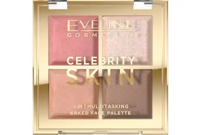 Eveline Celebrity Skin 4in1 Paleta do konturowania twarzy 16g