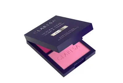 Claresa Duo Palette Creamy&amp;Pressed Blush Paleta do konturowania kremowo-pudrowa - 01 Awesome Blossom 8,5g