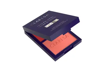 Claresa Duo Palette Creamy&amp;Pressed Blush Paleta do konturowania kremowo-pudrowa - 02 Candy Crush 8,5g