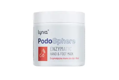 Lynia PodoSphere Enzymatic Enzymatyczna maska do stóp i dłoni 100ml