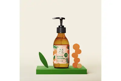 Mydlarnia Cztery Szpaki Mydło w płynie - Rozmaryn i Mandarynka 300ml