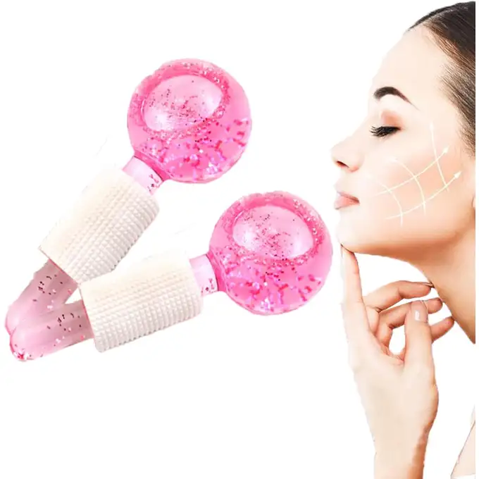 Ecarla Magic Ice Globes Roller o twarzy z efektem chłodzenia