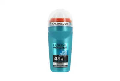 L’Oréal Men Expert XXL Cool Power + Thermic Resist 45°C Antyperspirant roll-on Zestaw 2x 50ml