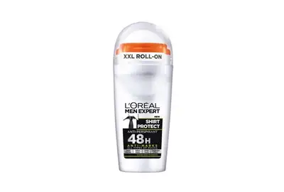 Loreal Men Expert Zestaw Antyperspirantów Shirt Protect Roll-on 50ml + Spray 250ml (48H Green)