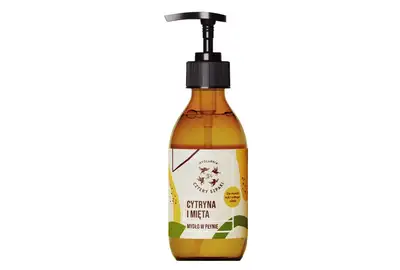 CZTERY SZPAKI MYDŁO W PŁYNIE CYTRYNA I MIĘTA 300ML