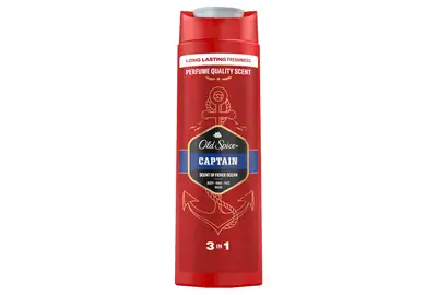 Old Spice Zestaw dla mężczyzn Captain Żel 3w1 400ml + Sztyft 50ml + Dezodorant 150ml