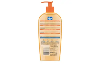 Mixa Baby Pieniący się olejek do kąpieli i pod prysznic - do suchej i swędzącej skóry 400ml