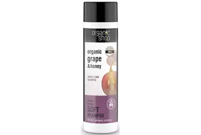ORGANIC SHOP Delikatnie pielęgnujący szampon do włosów winogrona i miód 280ml