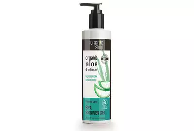 ORGANIC SHOP Nawilżający żel pod prysznic Aloes i minerały 280ml 