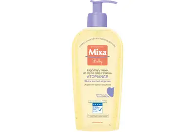MIXA BABY ATOPIANCE Łagodzący olejek do mycia ciała i włosów 250ml
