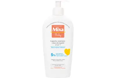 MIXA BABY Łagodny szampon i płyn do kąpieli 2w1 400ml 