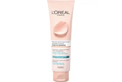 Loreal Rare Flowers Peeling oczyszczający - skóra normalna i mieszana 150ml