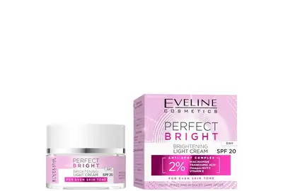 Eveline Perfect Bright Rozświetlający krem do twarzy na dzień SPF20 50ml