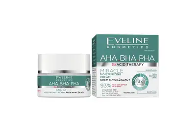 Eveline 3x Acid Therapy Krem nawilżający do twarzy 110ml